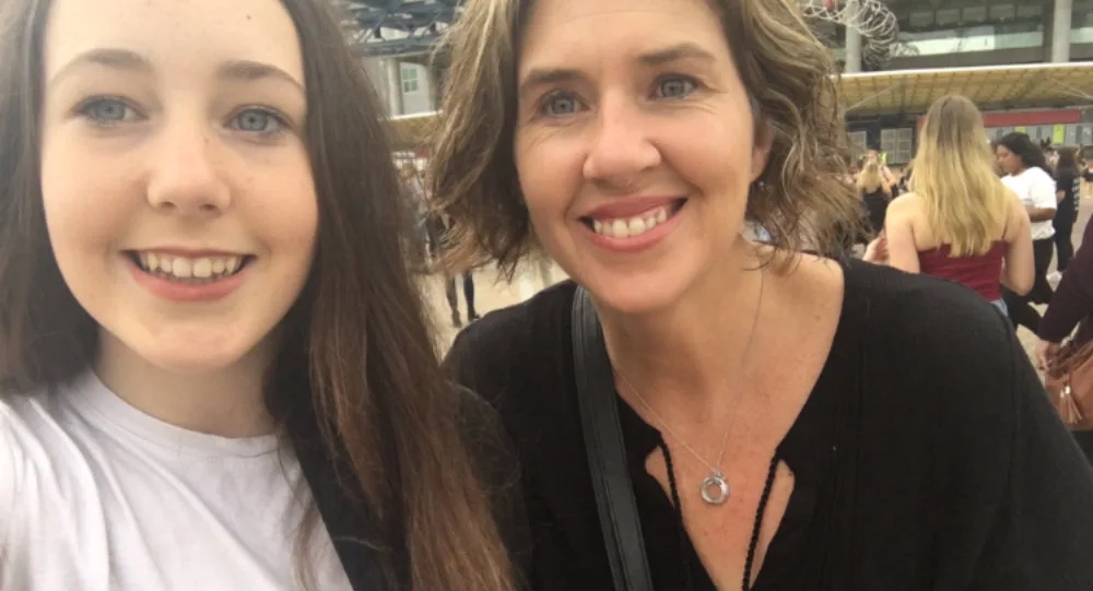 Prahnee and her daughter Ruby