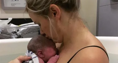 Why this post birth photo has gone viral