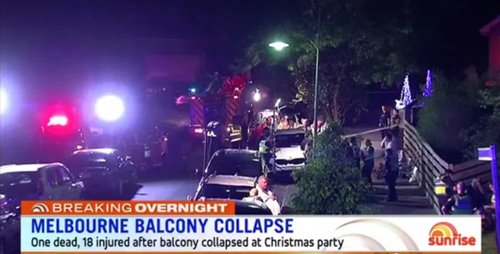 collapse footage