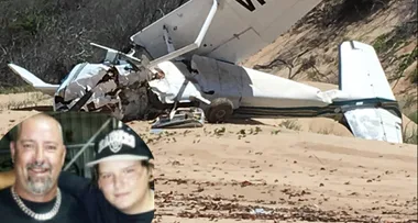 ‘I watched my son’s plane crash’