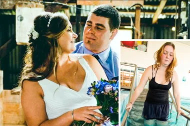Hit by a freight train but I walked for my wedding!