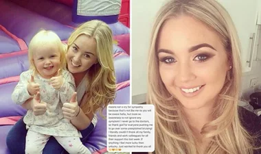 Heartbreaking final message of mum who died of leukaemia on Christmas Day