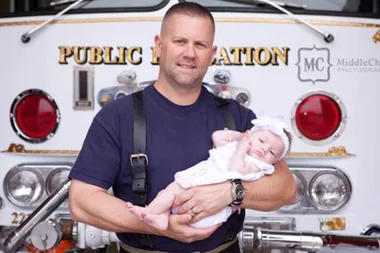Fireman adopts baby after delivering her during a call-out