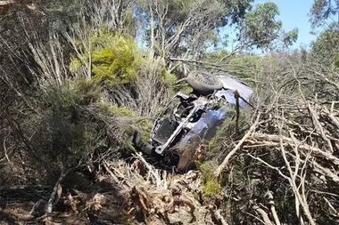 P-plater ‘fails breath test’ after crashing car with two children