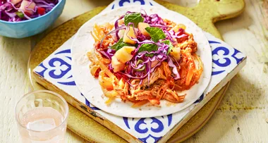 Pork & pineapple tacos