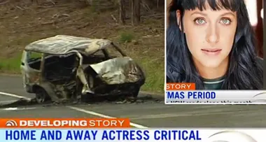 Home and Away actress Jessica Falkholt remains in critical condition