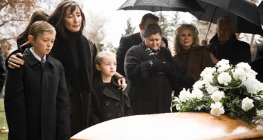 I’m paid to cry at funerals