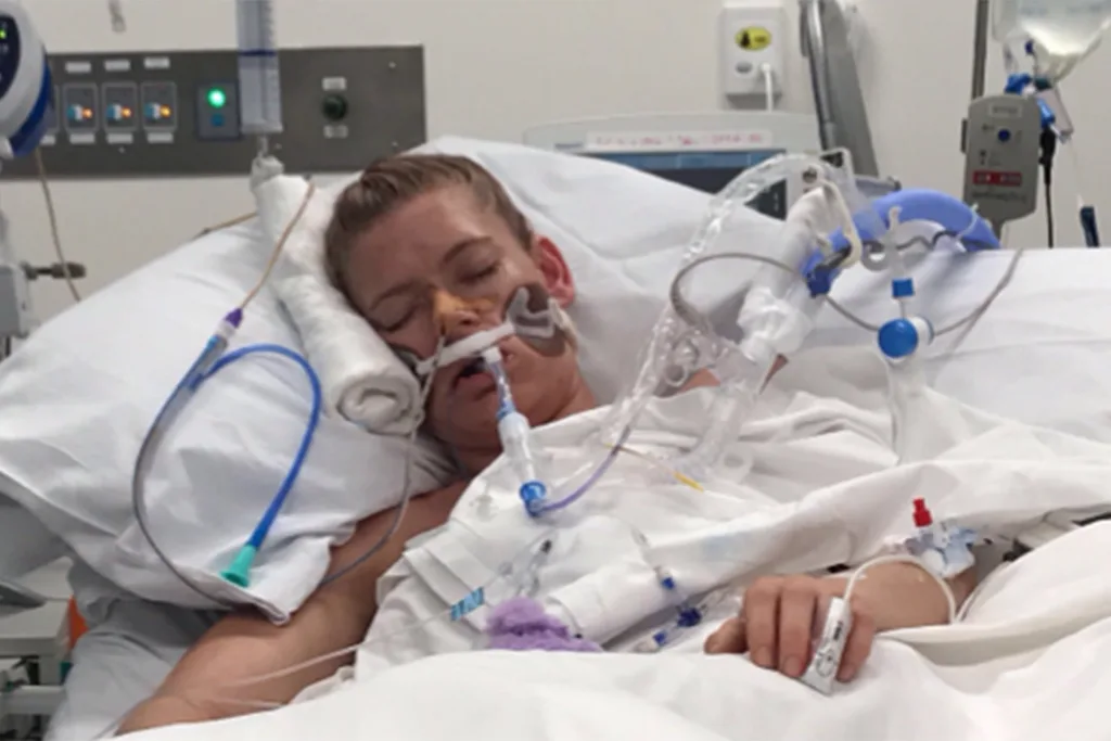 carissa in hospital