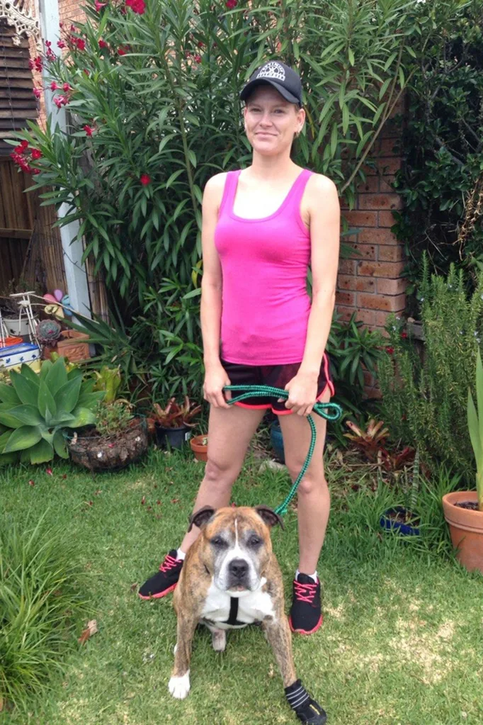 carissa and her dog