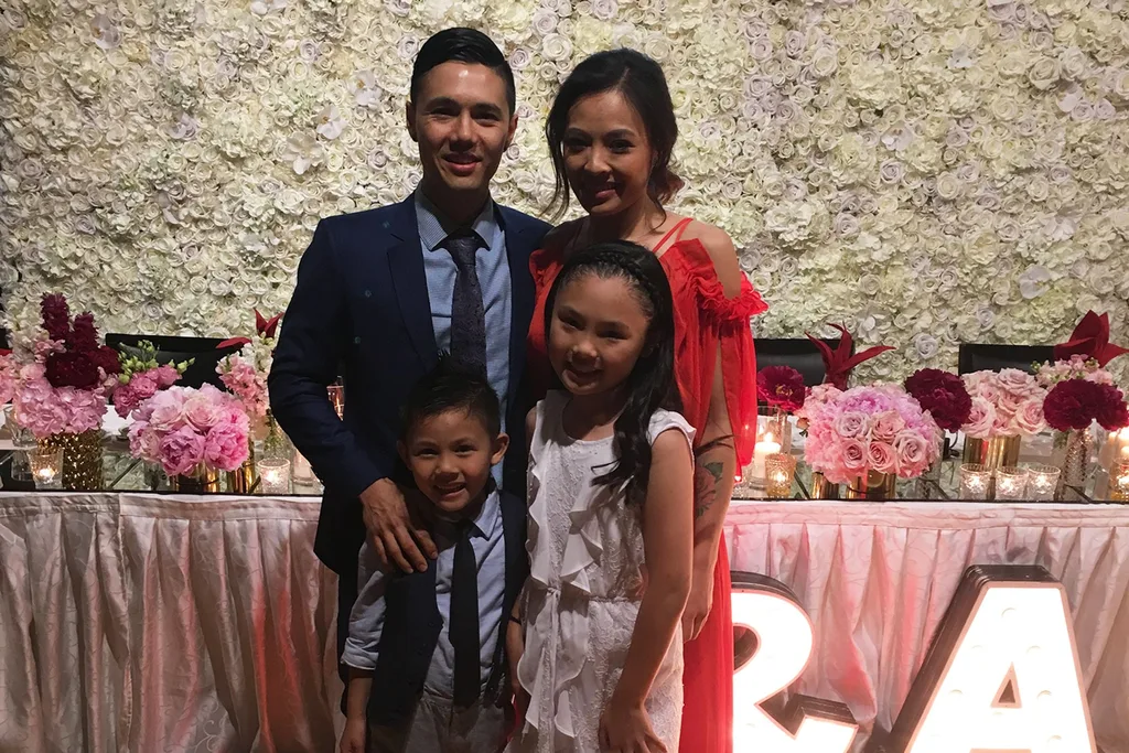 wedding donate family
