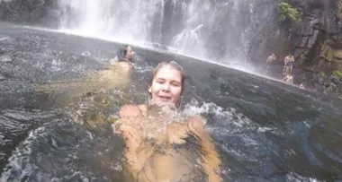 Woman witnesses drowning tragedy while filming herself swimming