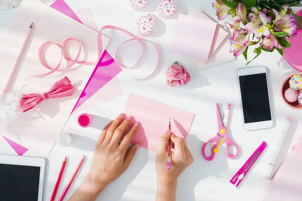 Writing party invitations