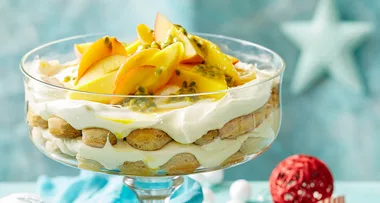 Summer fruit tiramisu