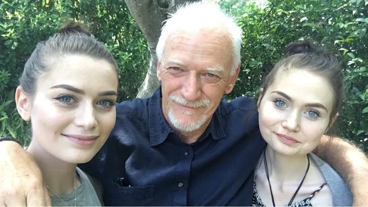 A month later, she said her home was raided and her father (pictured) arrested by police