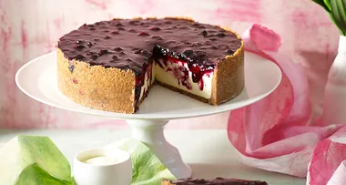 Blueberry cheesecake