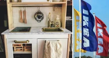 This Ikea kitchen hack for kids is amazing!