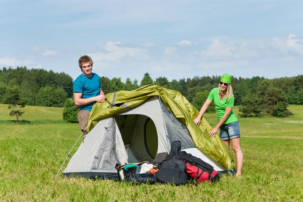 kids camping