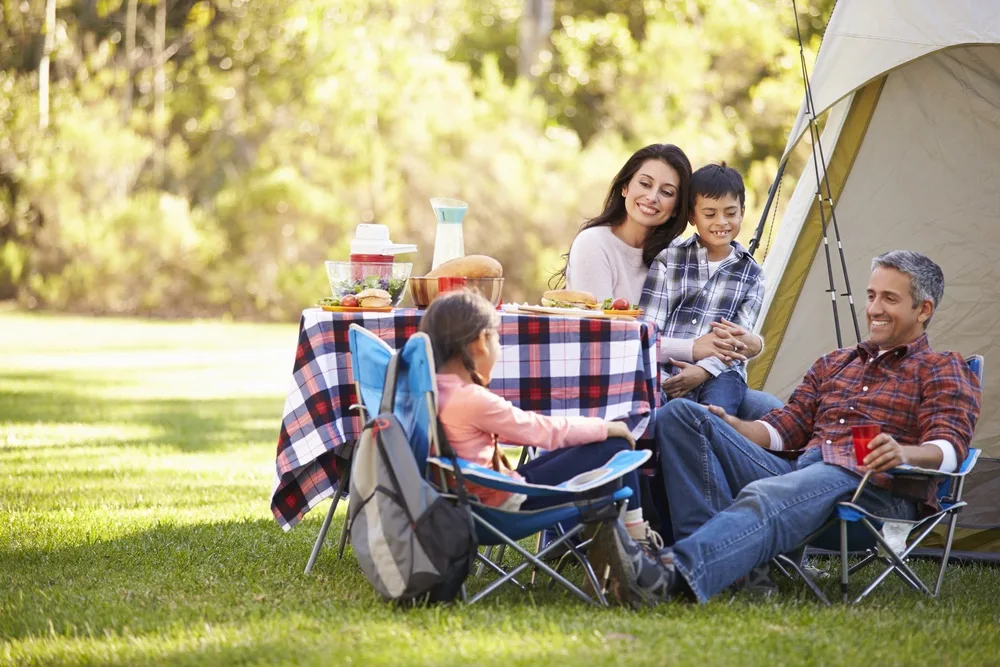 kids camping