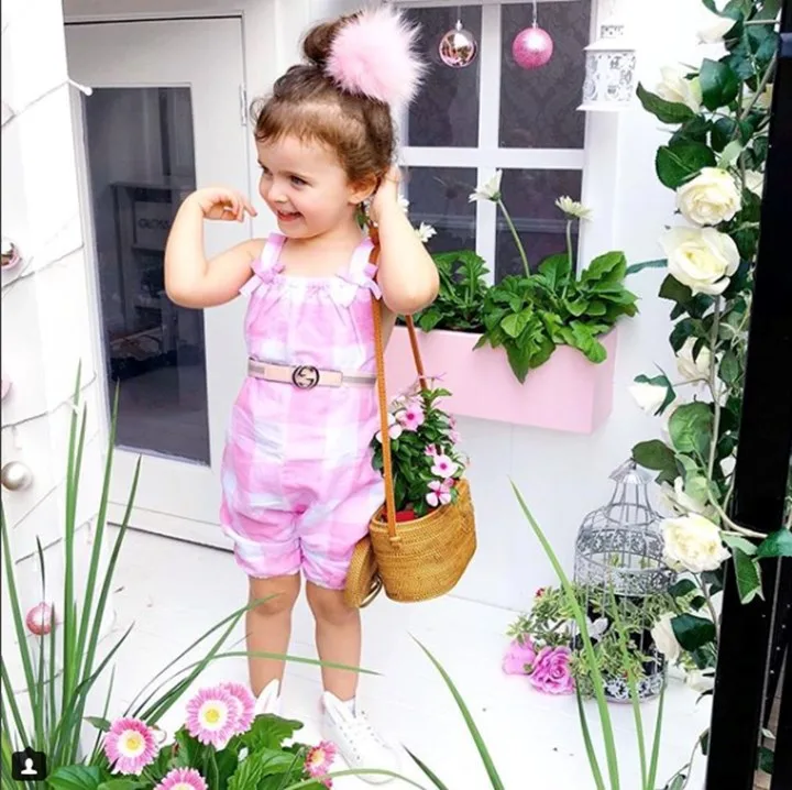The pint-sized Instagram star boasts 174,000 followers