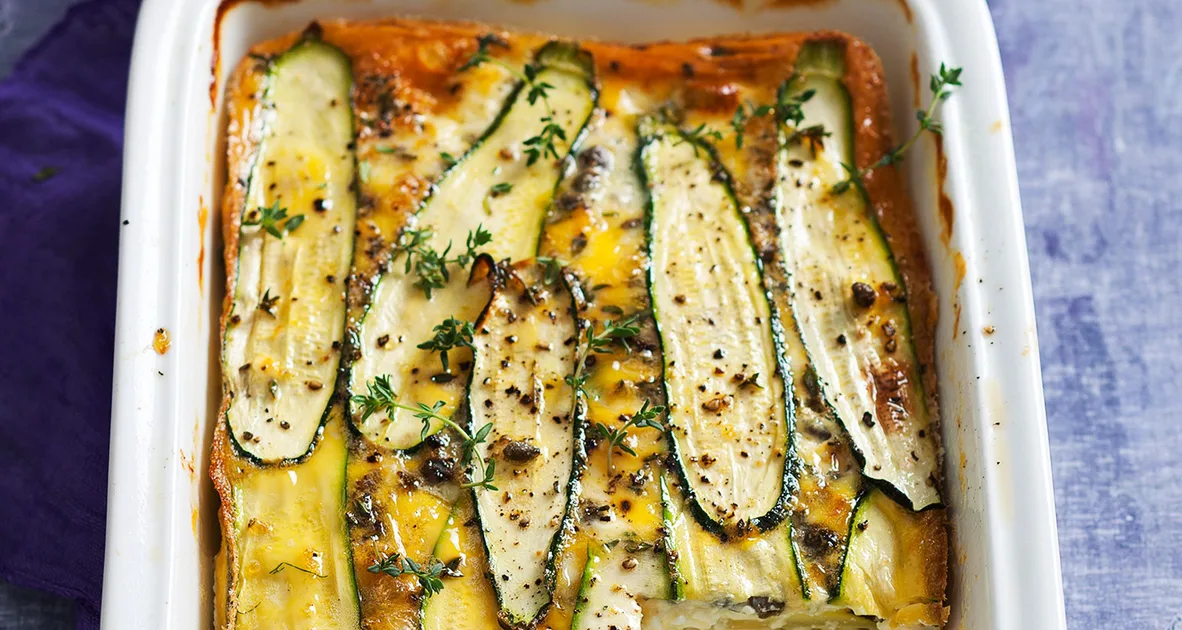 Zucchini and cottage cheese frittata Recipe | that's life!