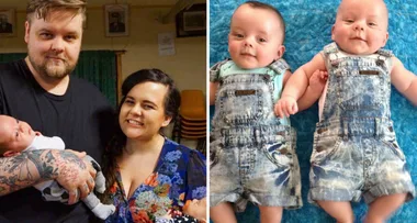 This mum went blind, then had twins!