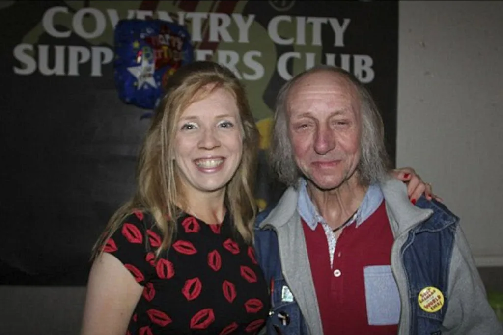 Jay with her dad, Ray