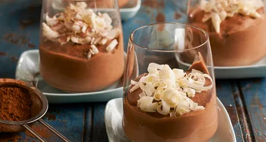 Fluffy chocolate mousse