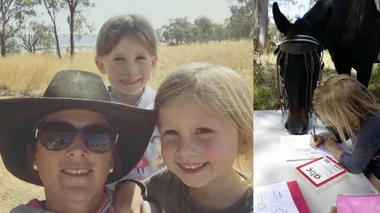 Meet Australia’s littlest cowgirls!