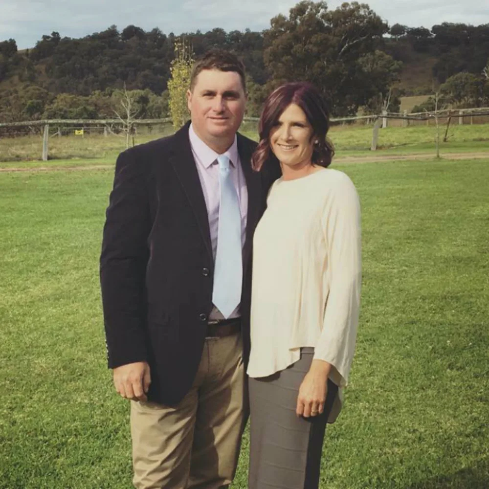 Bek and Justin Hourigan are regional drovers