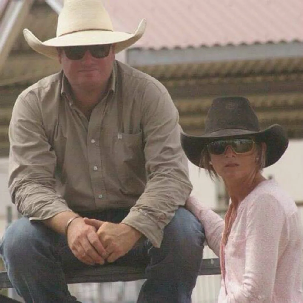 Bek and Justin Hourigan have always worked with cattle