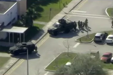 ‘Many dead’ after mass shooting at a Florida high school
