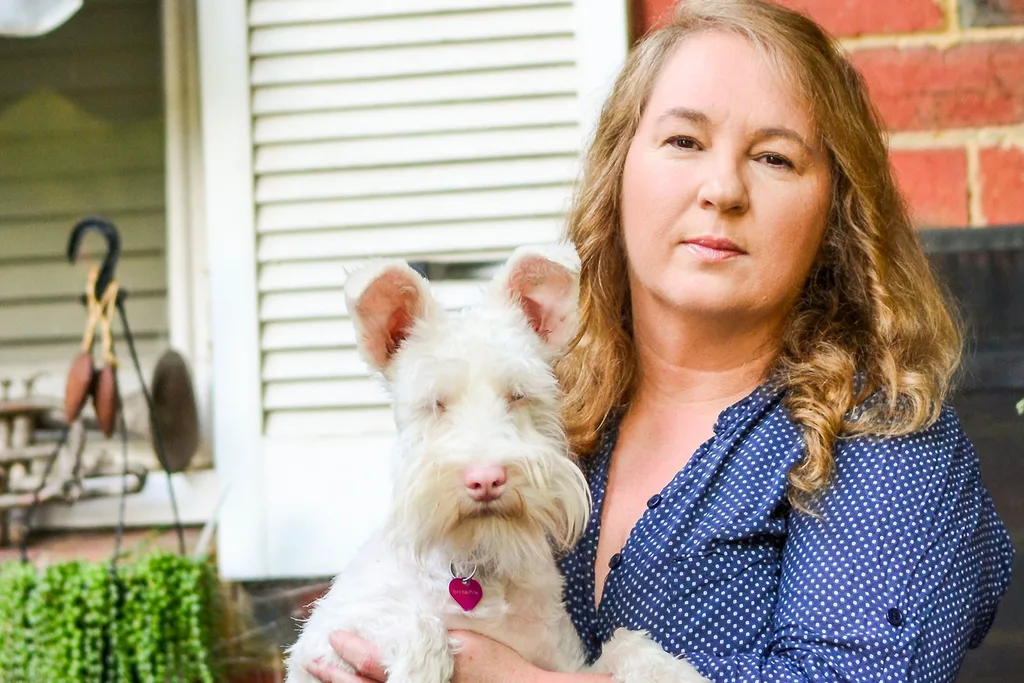 Dog and owner