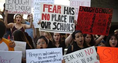 Florida school shooting survivors will march on Washington to change gun control laws