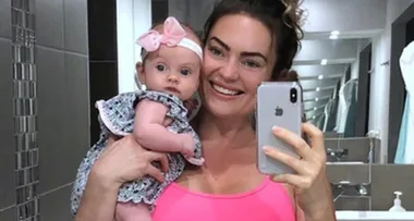 Mum shares snap of her fit body two months after birth