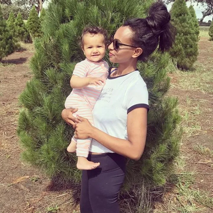 She has been candid in the past about how tough motherhood can be
