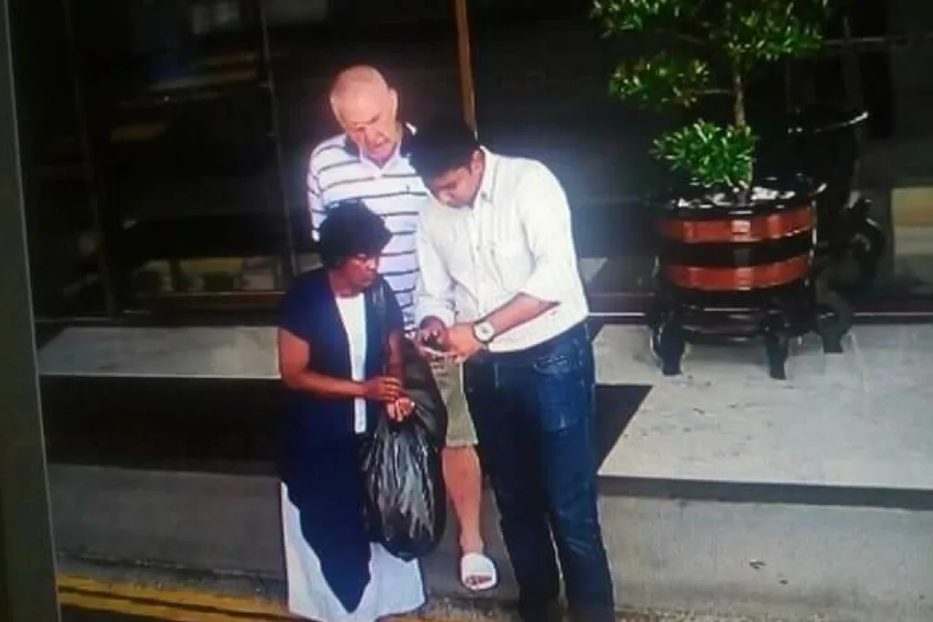 CCTV image of mum