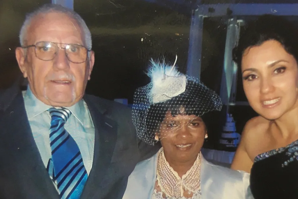 Dad, mum and Jen