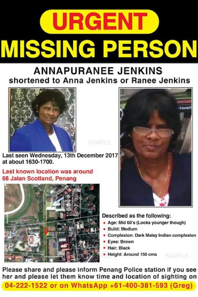 missing poster