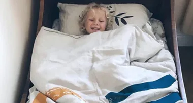 Young boy dies moments after taking this photo