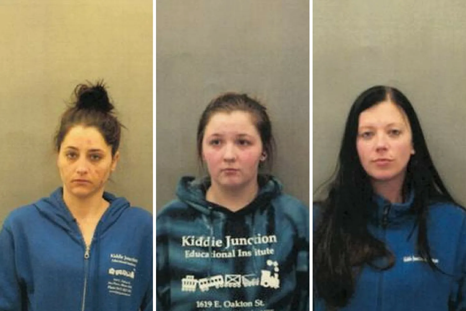 Kristen Lauletta (left), Jessica Heyse (centre) and Ashley Helfenbein (right)