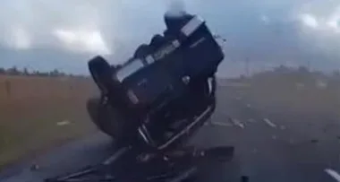Horrifying footage of driver’s ute flipping over caught on dash cam