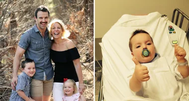 How a 2-year-old boy was SAVED by his dad’s poo