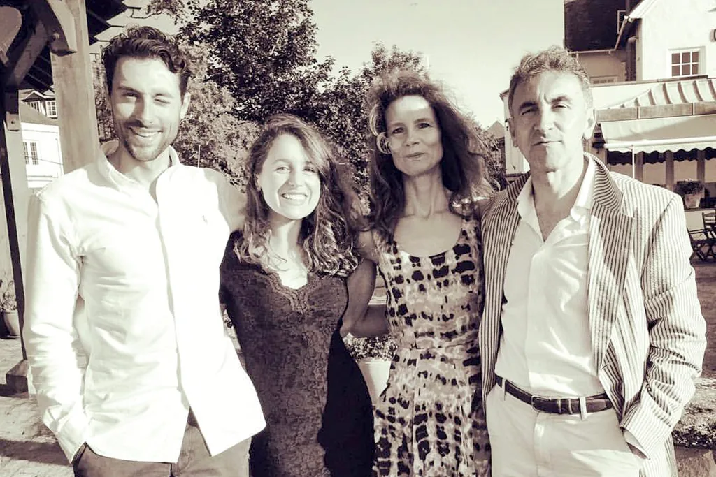 My brother Jason, me, Mum and Dad