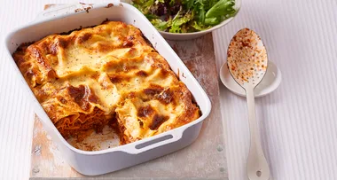 Beef lasagne