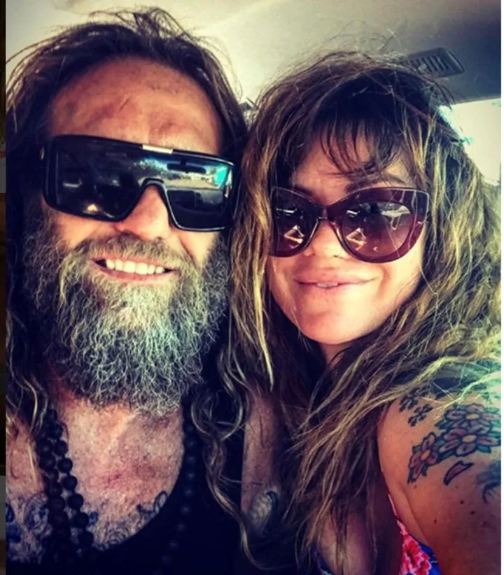 Constance Hall and husband