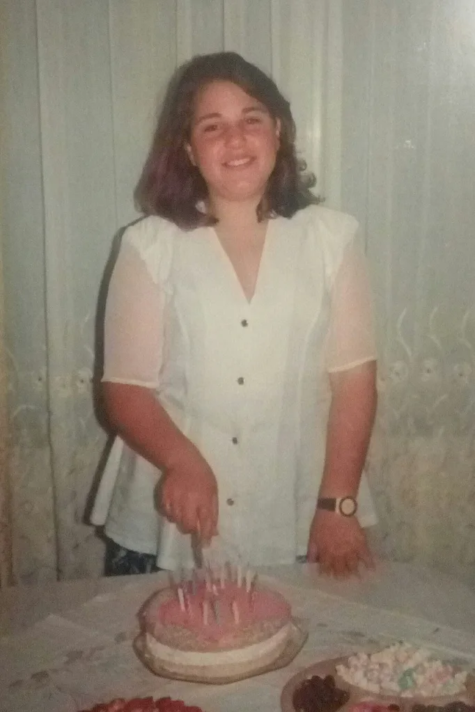 My 13th birthday - that year I decided to get fat