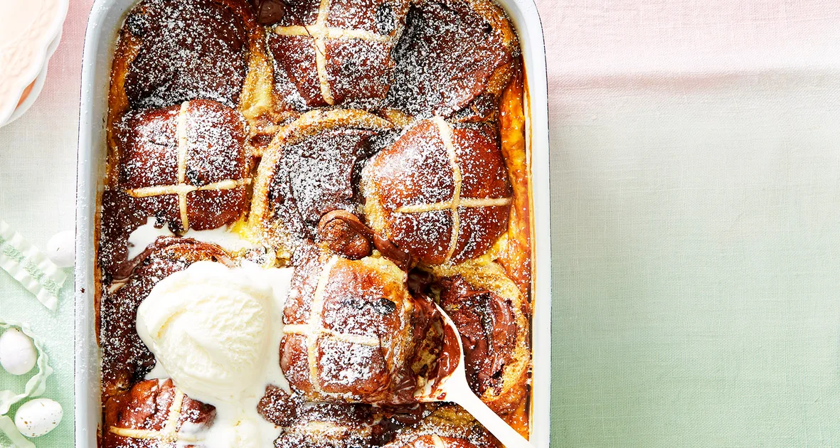 Hot cross bun pudding Recipe | that's life!