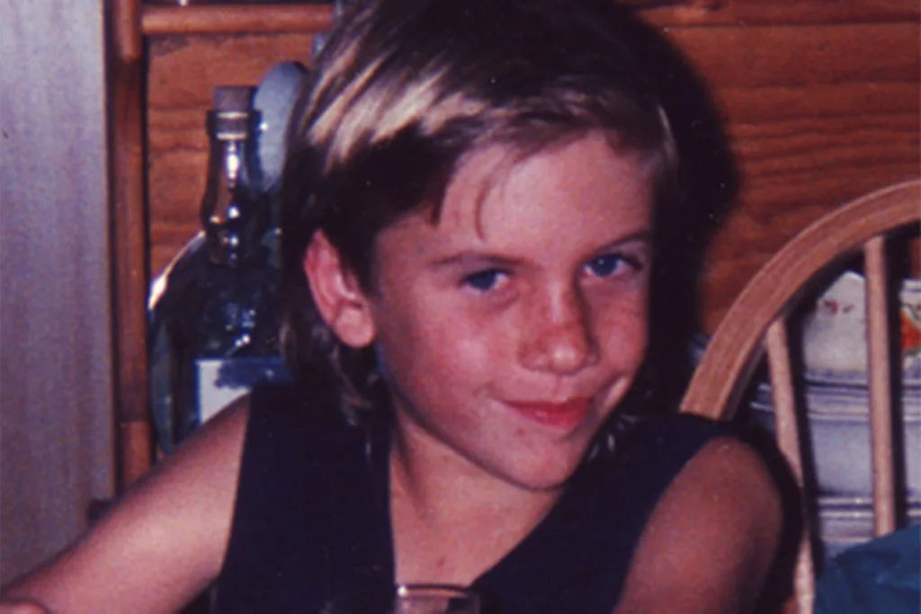 Mich as a child