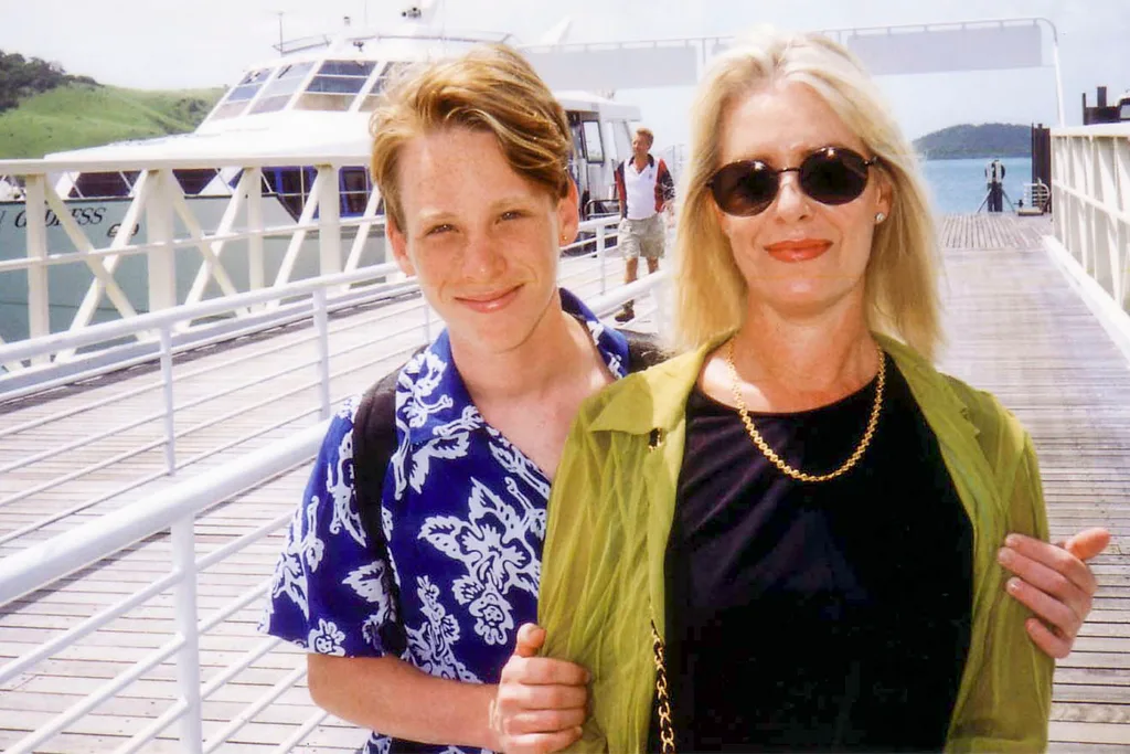 Nick and his precious mum