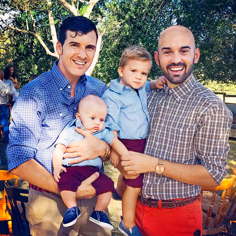 Juan and Christian with Atlas and Anxo